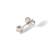 Orecchini Idee Preziose dal 1987 in Oro bianco Diamante 0.12 Ct OROR-59-201-12 - OROR-59-201-12